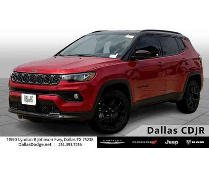 2024NewJeepNewCompassNew4x4 is a Red 2024 Jeep Compass Car for Sale in Dallas TX