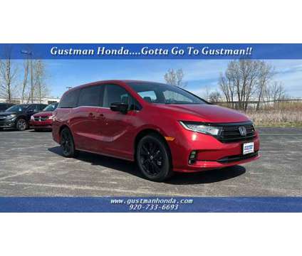 2024 Honda Odyssey Sport is a Red 2024 Honda Odyssey Car for Sale in Appleton WI
