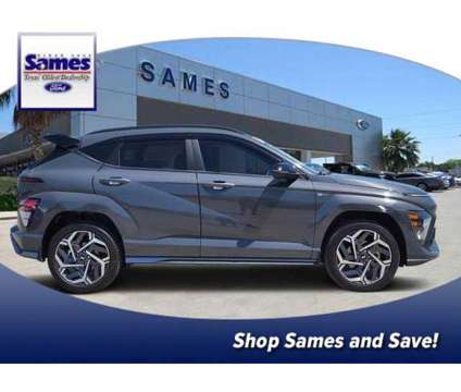 2024 Hyundai Kona N Line is a Grey 2024 Hyundai Kona Car for Sale in Corpus Christi TX