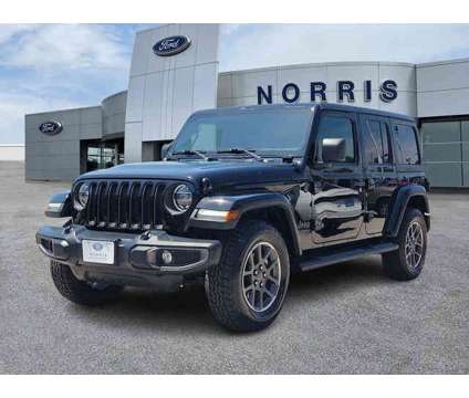 2021 Jeep Wrangler Unlimited 80th Anniversary is a Black 2021 Jeep Wrangler Unlimited Car for Sale in Dundalk MD