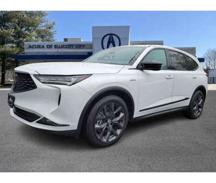 2024 Acura MDX w/A-Spec Package is a Silver, White 2024 Acura MDX Car for Sale in Ellicott City MD