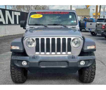 2020 Jeep Wrangler Unlimited Sport S is a Silver 2020 Jeep Wrangler Unlimited Sport Car for Sale in Harrisburg PA