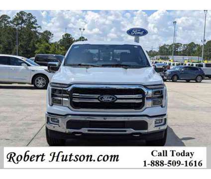 2024 Ford F-150 Lariat is a White 2024 Ford F-150 Lariat Car for Sale in Moultrie GA