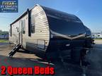 2024 Forest River Aurora Travel 34BHTS (2 Queen Beds)