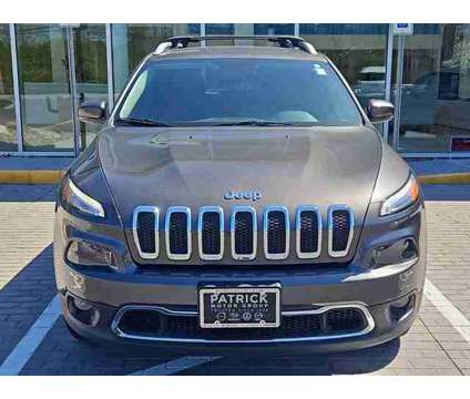 2018 Jeep Cherokee Limited is a Grey 2018 Jeep Cherokee Limited Car for Sale in Auburn MA