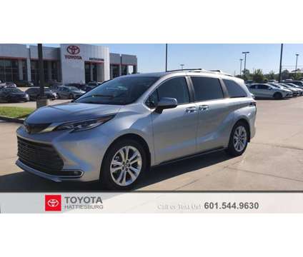 2023 Toyota Sienna Platinum is a Silver 2023 Toyota Sienna Car for Sale in Hattiesburg MS