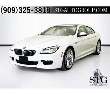 2017 BMW 6 Series 640i Gran Coupe is a White 2017 BMW 6-Series Sedan in Montclair CA