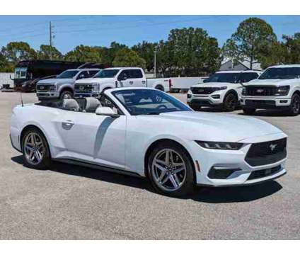 2024 Ford Mustang EcoBoost is a White 2024 Ford Mustang EcoBoost Car for Sale in Sarasota FL