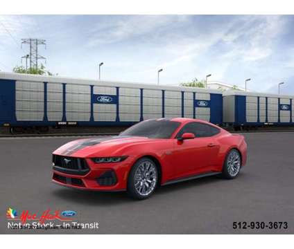 2024 Ford Mustang GT Premium is a Red 2024 Ford Mustang GT Car for Sale in Georgetown TX