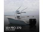 2006 Sea Pro 270 Boat for Sale