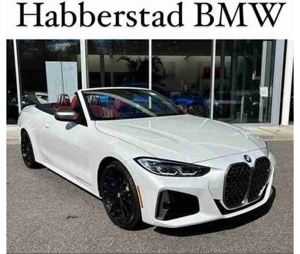 2024 BMW 4 Series xDrive is a White 2024 Convertible in Bay Shore NY