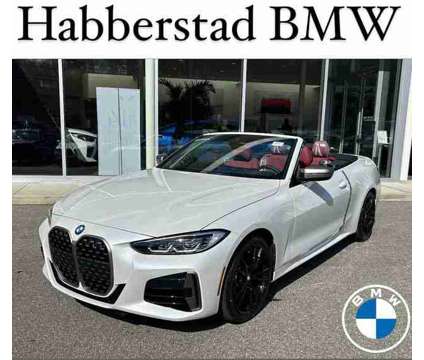 2024 BMW 4 Series xDrive is a White 2024 Convertible in Bay Shore NY