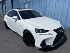 2018 Lexus IS 300 F SPORT White, LOW MILES