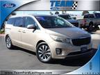 2015 Kia Sedona Tan, 32K miles