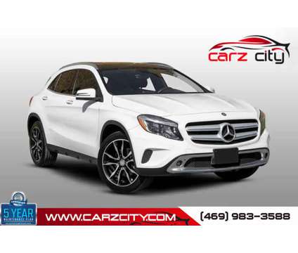 2015 Mercedes-Benz GLA-Class for sale is a White 2015 Mercedes-Benz GLA-Class Car for Sale in Addison TX