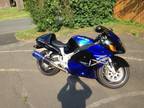 2002 Suzuki hayabusa GSX1300R Blue Black 12,000 miles mint