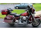 Harley Davidson FLHTC 2 tone Red - Bagger 1994 42k Miles