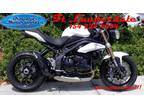 2012 Triumph Speed Triple - Cyrstal White