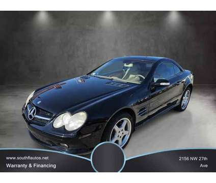 2003 Mercedes-Benz SL-Class for sale is a Black 2003 Mercedes-Benz SL Class Car for Sale in Miami FL