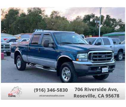 2002 Ford F250 Super Duty Crew Cab for sale is a Green 2002 Ford F-250 Super Duty Car for Sale in Roseville CA