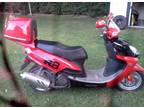 Red Hot 150cc Scooter