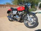 1968 Norton Commando Red Work Well