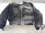 Harley Davidson Suede Leather Motor Cycle Jacket