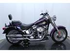 2011 FLSTF Softail Fat Boy-Psychedelic Purple/Vivid Black-Custom Color