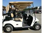 EZ-GO White 36 Volt Electric Golf Cart