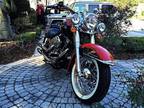 2010 Harley-Davidson softail black & red