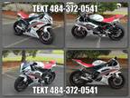 2009 Yamaha YZF R6 White Pearl / Red