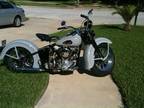 1946 Harley Davidson FL Knucklehead Grey