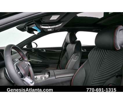 2024 Genesis G80 3.5T Sport Prestige AWD is a Black 2024 Genesis G80 3.8 Trim Sedan in Atlanta GA