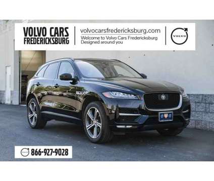 2019 Jaguar F-PACE 30t R-Sport is a Black 2019 Jaguar F-PACE 30t R-Sport SUV in Fredericksburg VA