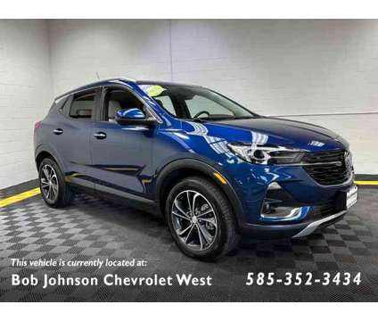 2021 Buick Encore GX Essence GM Certified is a Blue 2021 Buick Encore Essence SUV in Spencerport NY