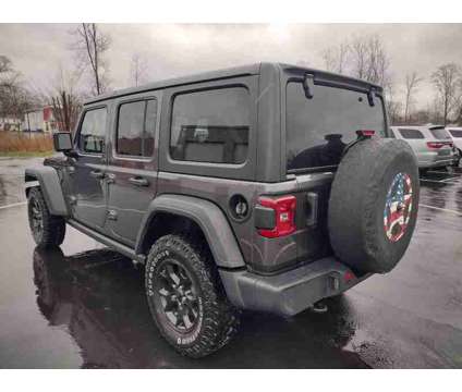 2021 Jeep Wrangler Unlimited Willys is a Grey 2021 Jeep Wrangler Unlimited SUV in Ransomville NY
