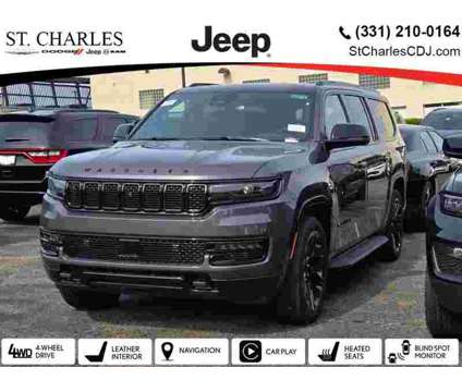 2024 Jeep Wagoneer L Series II is a Grey 2024 Jeep Wagoneer SUV in Saint Charles IL