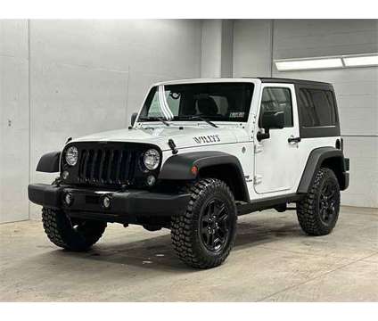 2017 Jeep Wrangler Willys Wheeler is a White 2017 Jeep Wrangler SUV in Zelienople PA