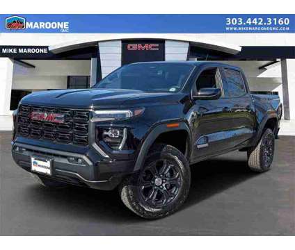 2024 GMC Canyon Elevation is a Black 2024 GMC Canyon Truck in Boulder CO
