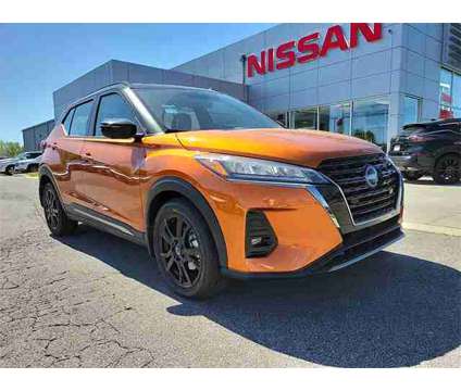 2024 Nissan Kicks SR is a Black, Orange 2024 Nissan Kicks SR SUV in Cullman AL