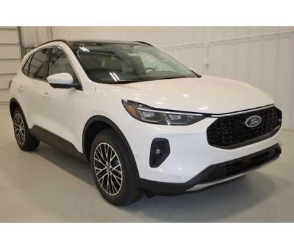 2024 Ford Escape Plug-In Hybrid is a White 2024 Ford Escape Hybrid in Canfield OH