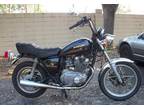 1980 Black Suzuki GS 450 LE Motorcycle