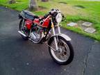 1975 Honda CB 360 CB360 Clean Title Classic Blue Plate Cafe Racer