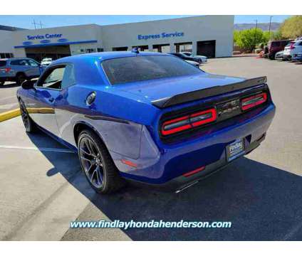2022 Dodge Challenger R/T Scat Pack is a Blue 2022 Dodge Challenger R/T Scat Pack Coupe in Henderson NV