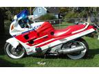1990 Honda Cbr 1000f Hurricane Motorcycle Captain America Custom