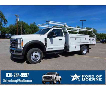 2023 Ford F-450SD DRW is a White 2023 Ford F-450 Car for Sale in Boerne TX