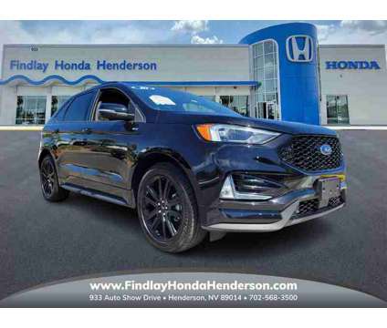 2020 Ford Edge ST Line is a Black 2020 Ford Edge SUV in Henderson NV