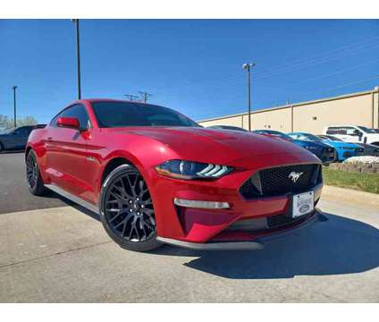 2022 Ford Mustang GT Premium is a Red 2022 Ford Mustang GT Premium Coupe in Warrensburg MO