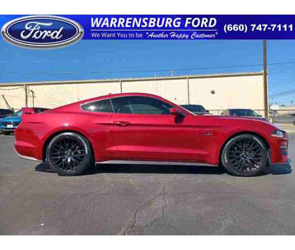 2022 Ford Mustang GT Premium is a Red 2022 Ford Mustang GT Premium Coupe in Warrensburg MO