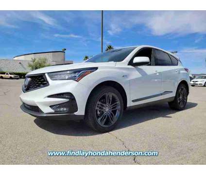 2020 Acura RDX A-Spec Package is a Silver, White 2020 Acura RDX A-Spec SUV in Henderson NV